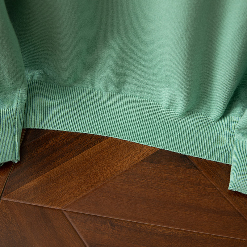 Pull en cachemire à manches longues pour homme