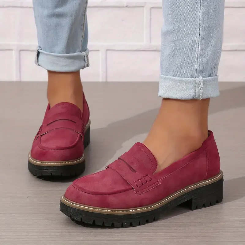 Rceline - Mocassins Orthopédiques à Plateforme
