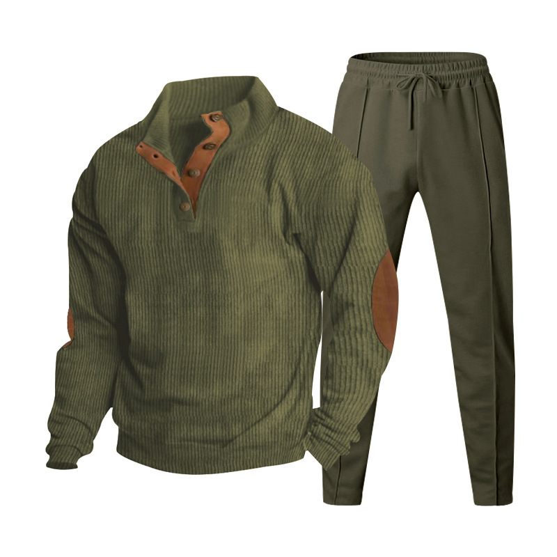 Buitenkleding set voor mannen in kasjmier