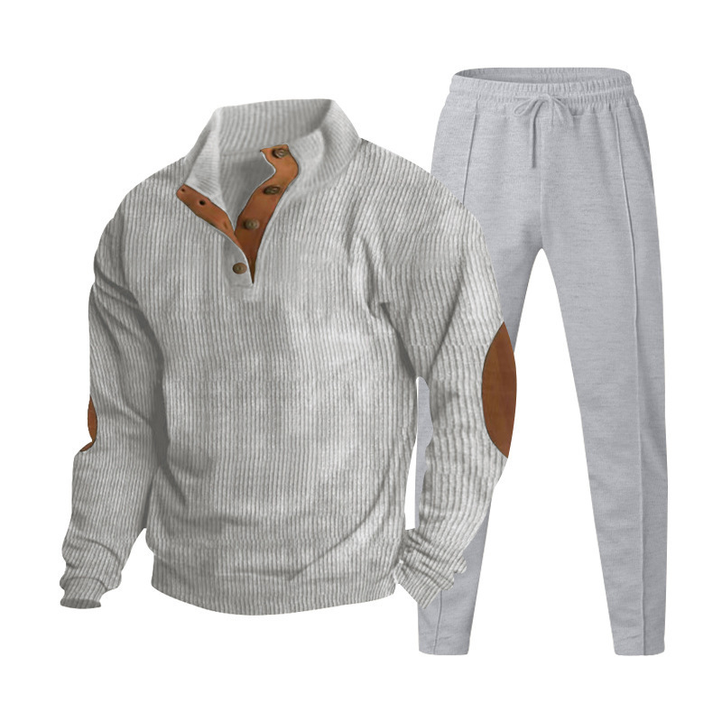 Buitenkleding set voor mannen in kasjmier