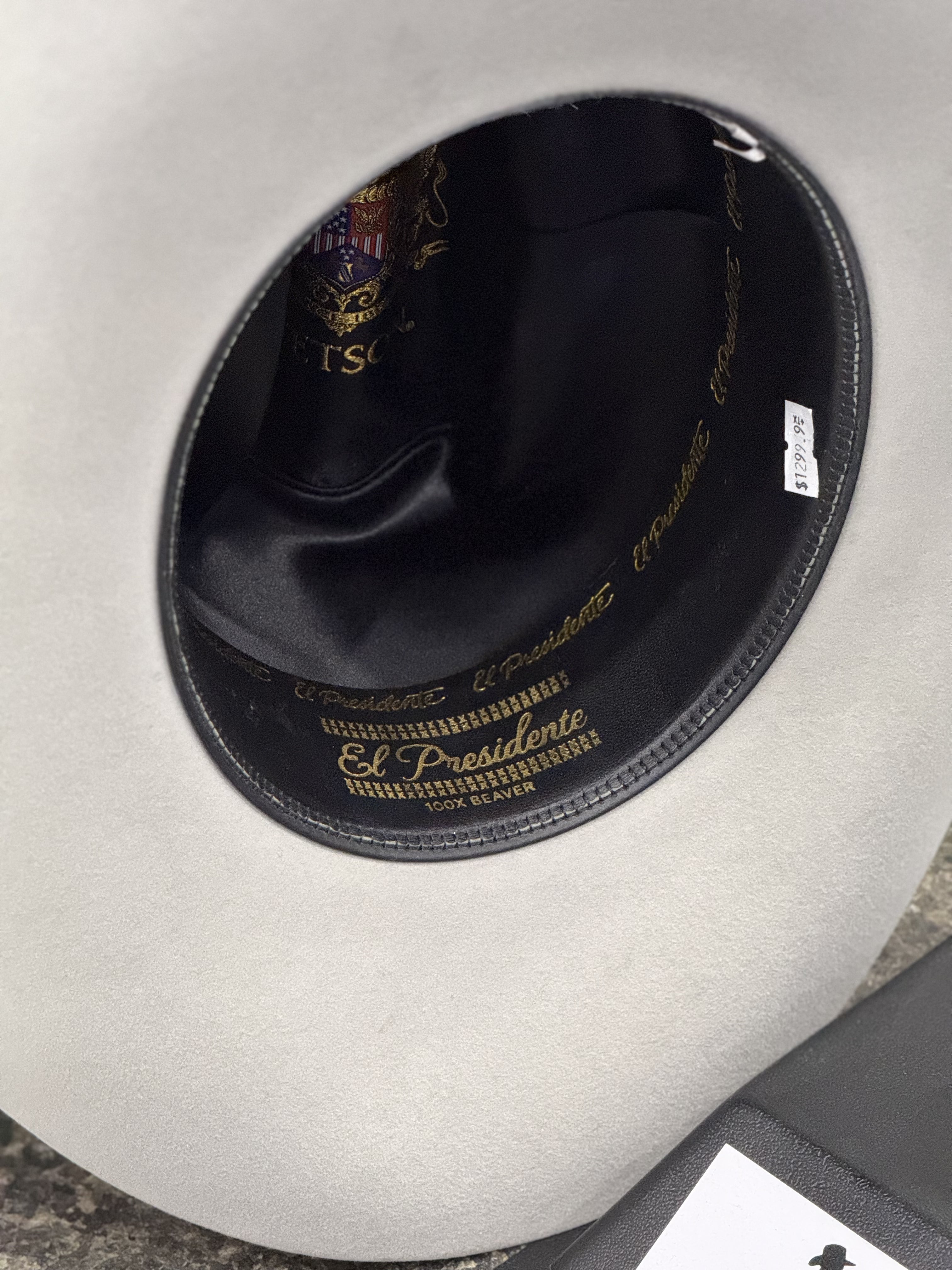 Cowboy Hat 100x Président Mist Grey Copa Chica