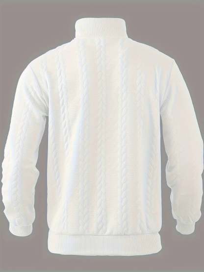Benoît ™ | Vintage sweater met rits in een elegant ontwerp