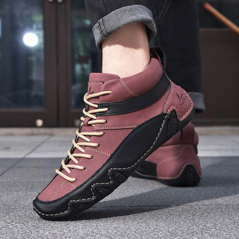 [Copy]Heren Dagelijkse Lichtgewicht Comfortabele En Duurzame Instap Orthopedische Loafers Met Boogondersteuning