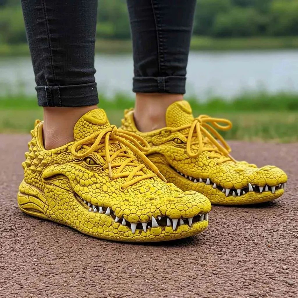 Les Crocodile Kicks sont là – et ils MORDENT（Unisexe）