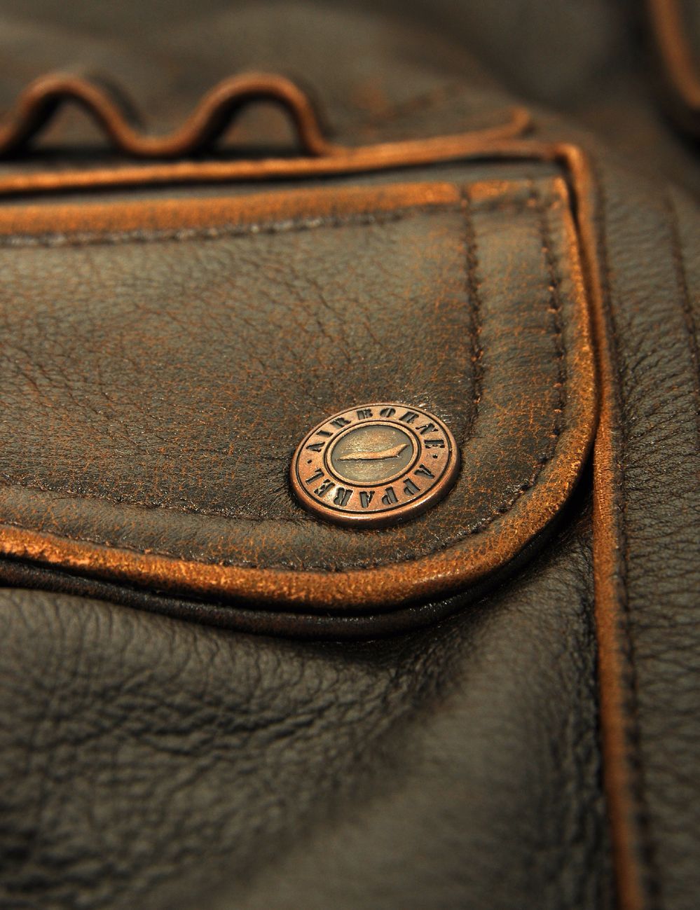 VESTE EN CUIR VINTAGE ARIZONA ROUTE 66 [LIVRAISON GRATUITE AUJOURD'HUI]