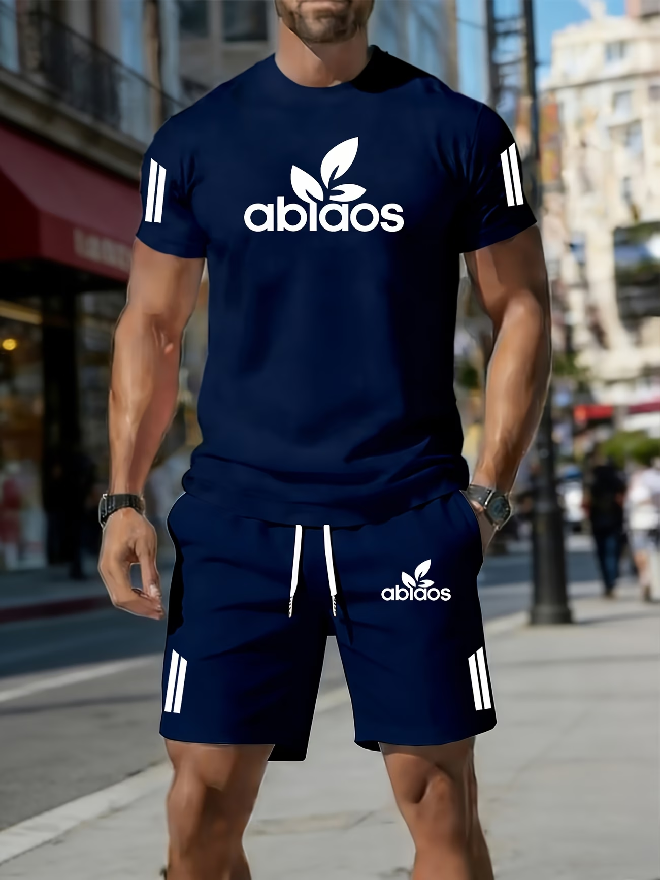 ⏰ Dernier jour : 50% de réduction ! 🔥-Ensemble homme sportif pour l'été, les loisirs et la vie quotidienne