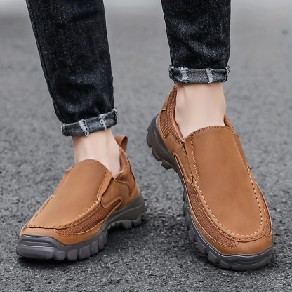 🔥 Casual wandelschoenen voor mannen, lichtgewicht, ademend en orthopedisch