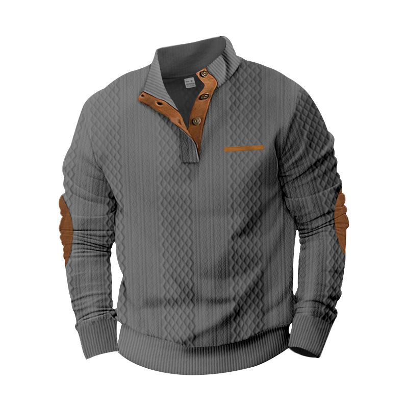 Men's Long Sleeve Cashmere Sweatshirt