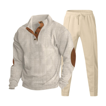 Buitenkleding set voor mannen in kasjmier