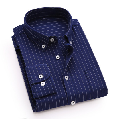 Chemise En Coton Oxford Résistante Aux Plis Pour Homme