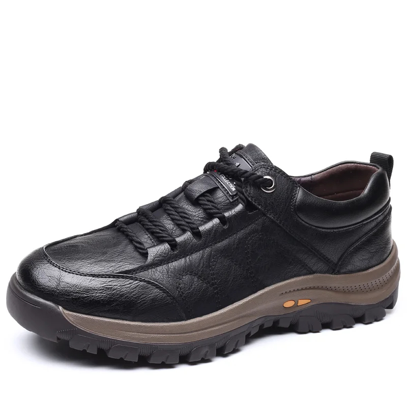 Chaussures orthopédiques légères pour hommes avec soutien de la voûte plantaire, imperméables et confortables pour la marche.