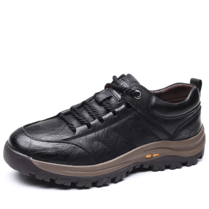 Chaussures orthopédiques légères pour hommes avec soutien de la voûte plantaire, imperméables et confortables pour la marche.