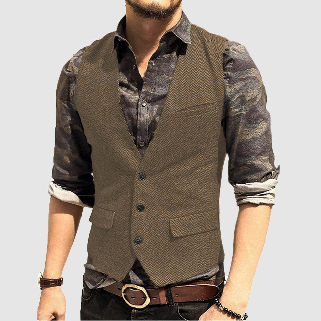 Gilet Texturé pour Homme