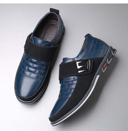 **Chaussures en cuir orthopédiques à velcro**