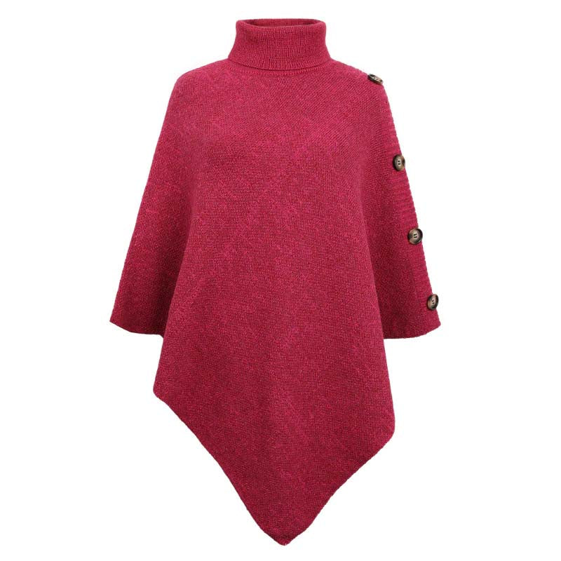 Casual gebreide trui in effen kleur