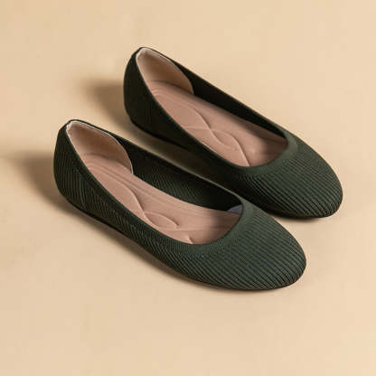 De ballerina's met ronde neus van Arromic