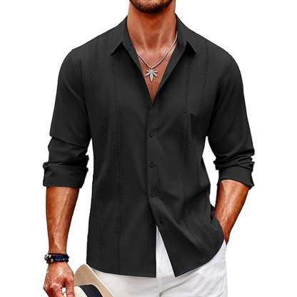 Summer Early Bird Sale 50% off - 🌈Men's Simple Casual Printed Shirt Plus Size – XXXL