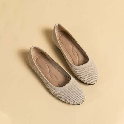 De ballerina's met ronde neus van Arromic