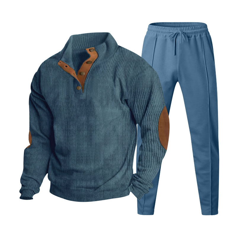 Buitenkleding set voor mannen in kasjmier