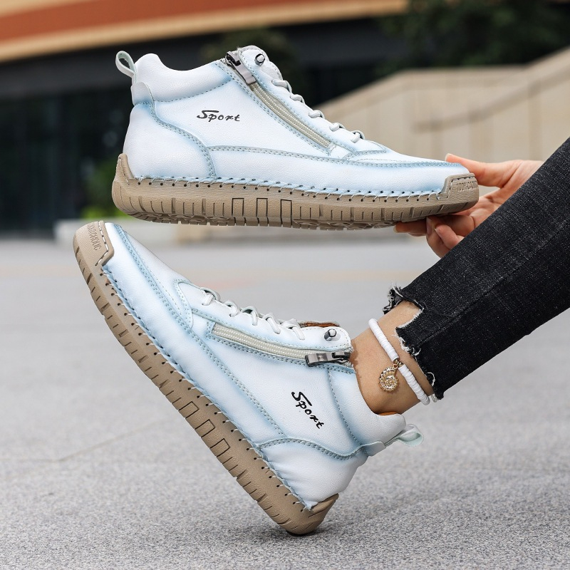 [Copy]Bottes décontractées en cuir pour hommes – Confortables pour la marche et la conduite (‑70% Offre Limitée)