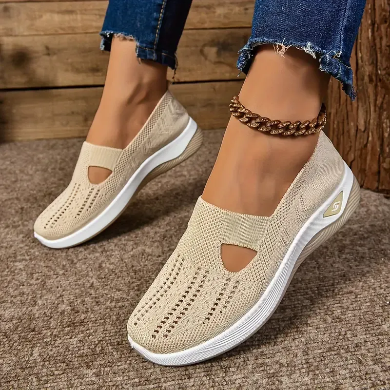 🔥Laatste dag van de promotie - 70% KORTING🔥 - Comfortabele en ademende gebreide sneakers voor dames