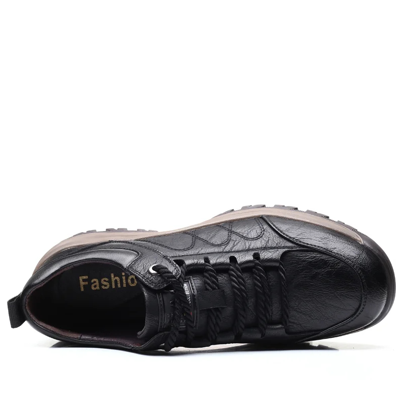 Chaussures orthopédiques légères pour hommes avec soutien de la voûte plantaire, imperméables et confortables pour la marche.
