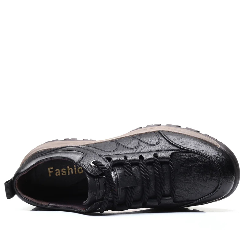 Chaussures orthopédiques légères pour hommes avec soutien de la voûte plantaire, imperméables et confortables pour la marche.