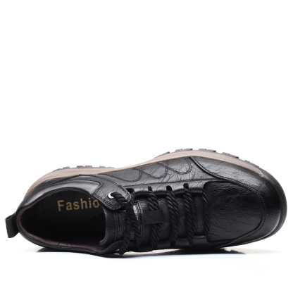 Chaussures orthopédiques légères pour hommes avec soutien de la voûte plantaire, imperméables et confortables pour la marche.