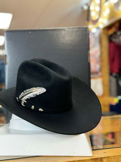Zwarte El Patron cowboyhoed