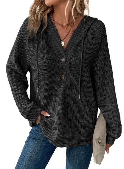 🔥 Sweatshirt décontracté à manches longues pour femme en tricot