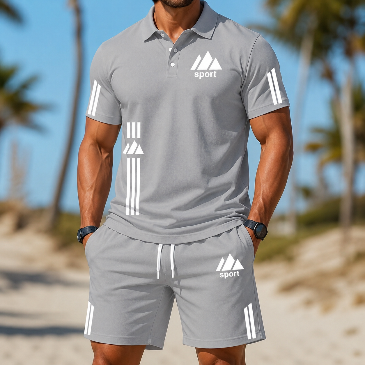 ⏰ Letzter Tag: 50% Rabatt! 🔥Premium Old-Money Herren Sommer-Set: Elegant & Atmungsaktiv