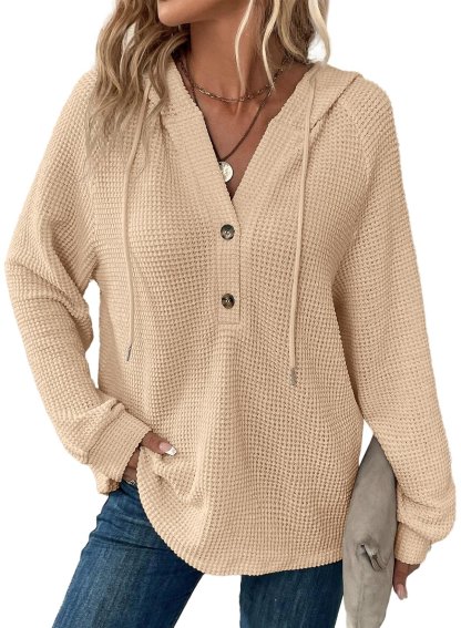 🔥 Sweatshirt décontracté à manches longues pour femme en tricot