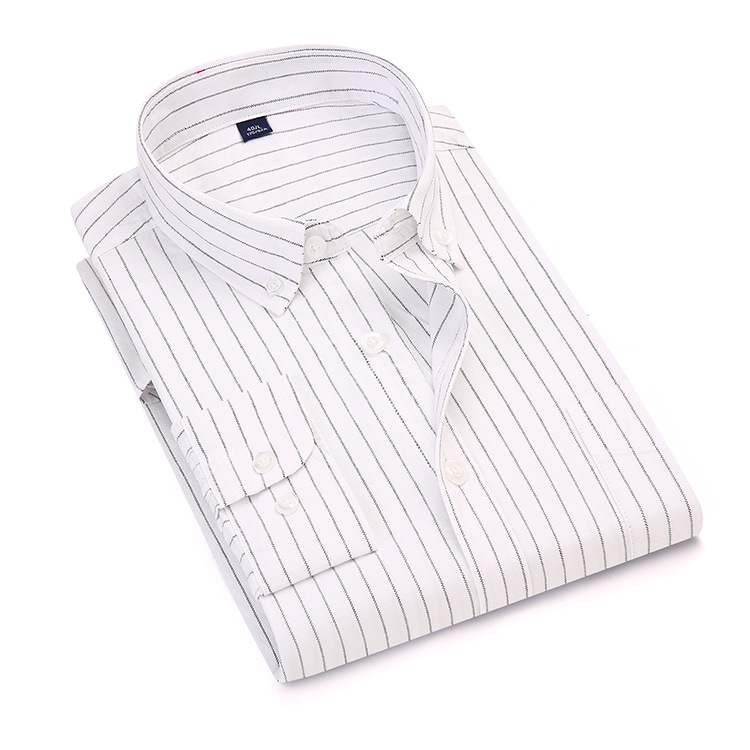 Chemise En Coton Oxford Résistante Aux Plis Pour Homme