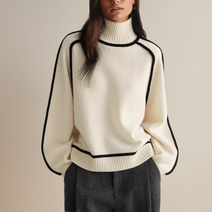 Ragnhild – Trui met strepen in vintage stijl