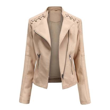 Réduction de 50% pour le Nouvel An 2025 - 🔥Veste en cuir d'agneau lavé