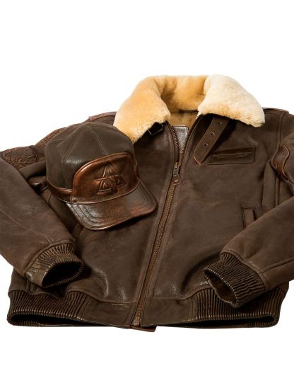 Veste de Vol en Mouton B-15 FAST EAGLE [Livraison Gratuite Aujourd'hui]