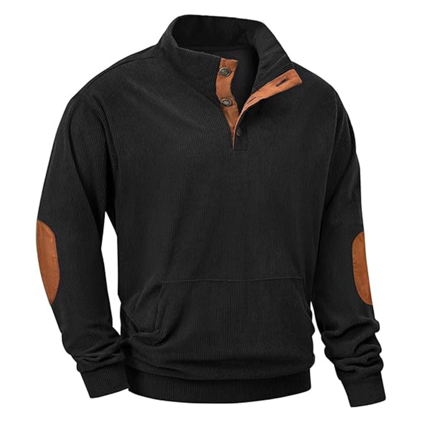 🔥Autumn Pre-sale🔥Men's Casual Long Sleeve Stand Collar Pullover Sweater