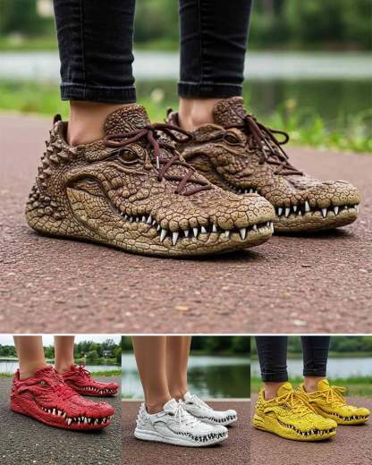 Les Crocodile Kicks sont là – et ils MORDENT（Unisexe）