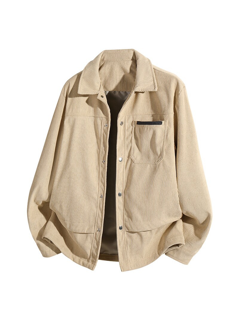 Men's New Autumn Corduroy Jacket – Casual Lapel Outerwear