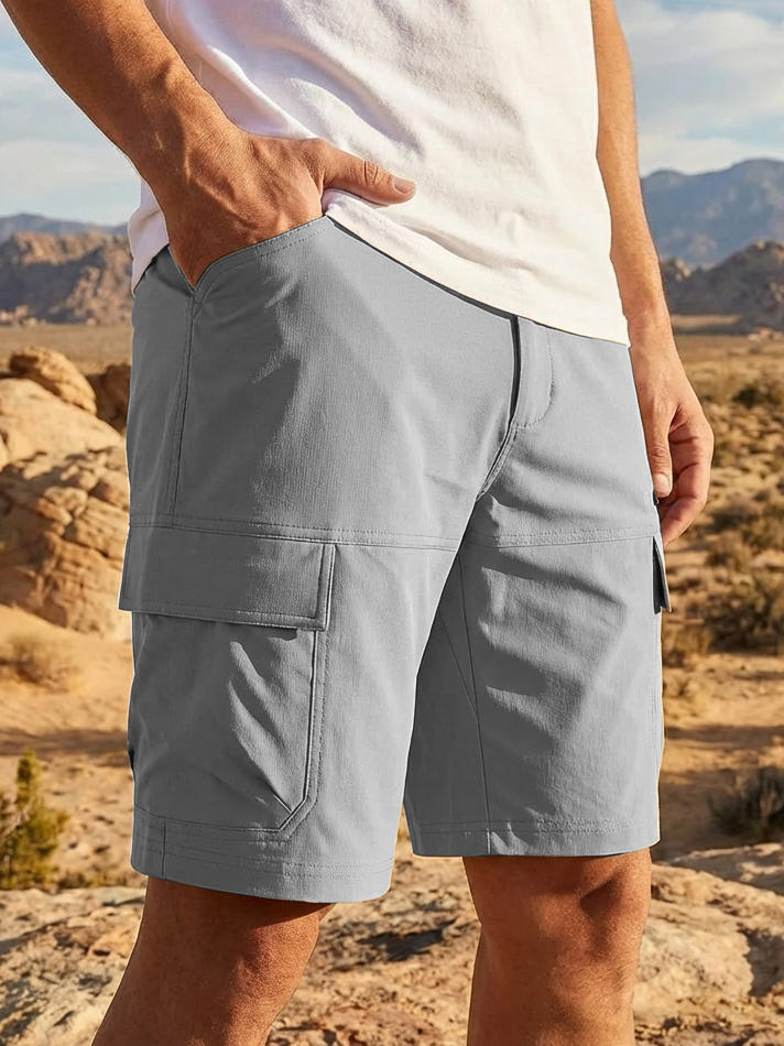 Men's Outdoor Casual Multi-Pocket Shorts