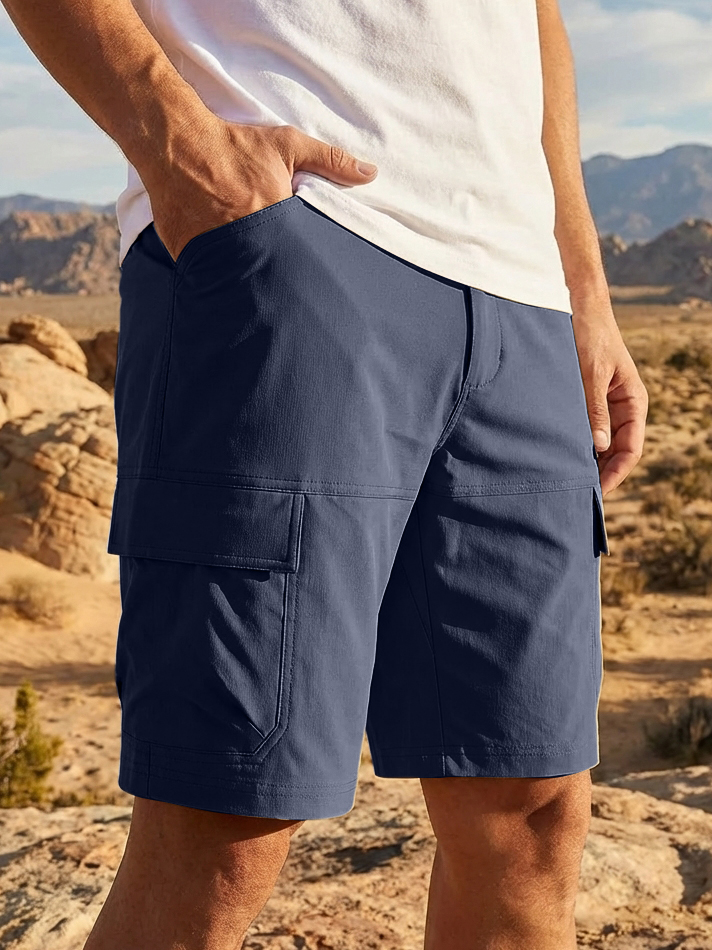 Men's Outdoor Casual Multi-Pocket Shorts