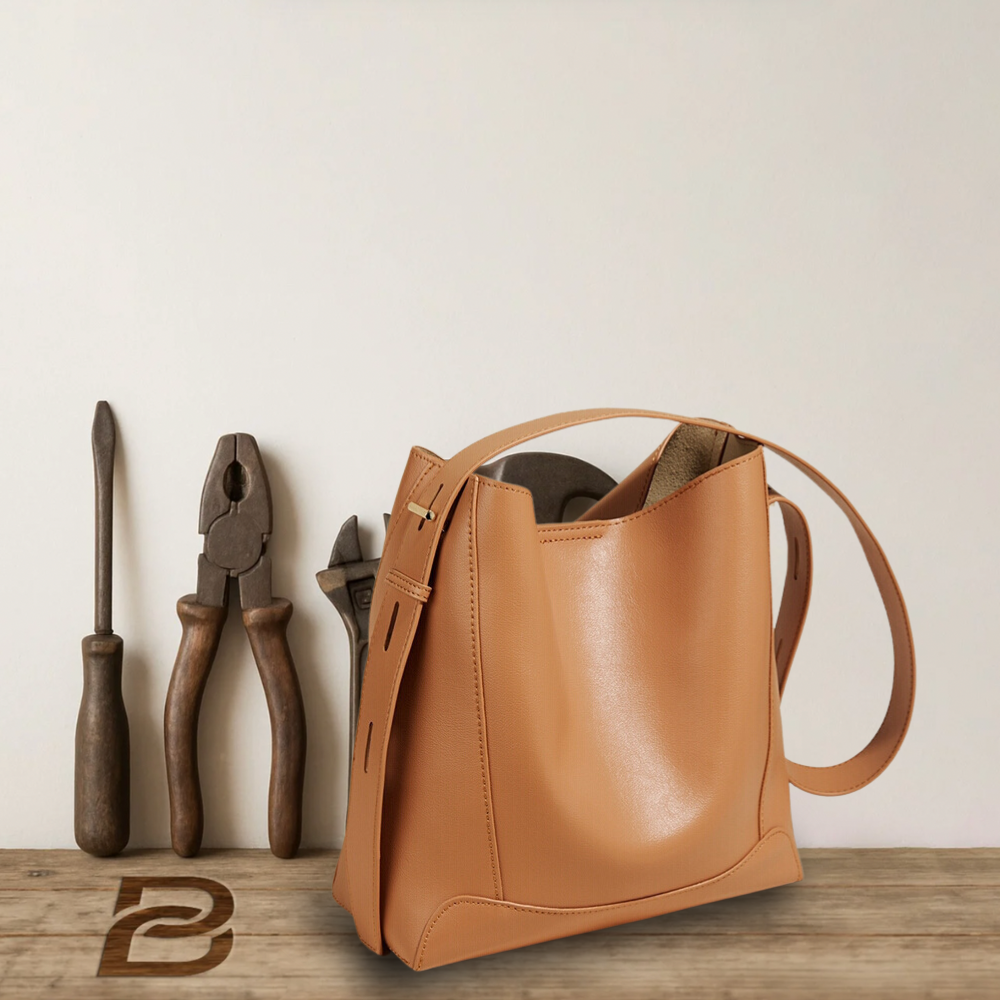 BERK | Soft Slouchy Leather Shoulder Bag