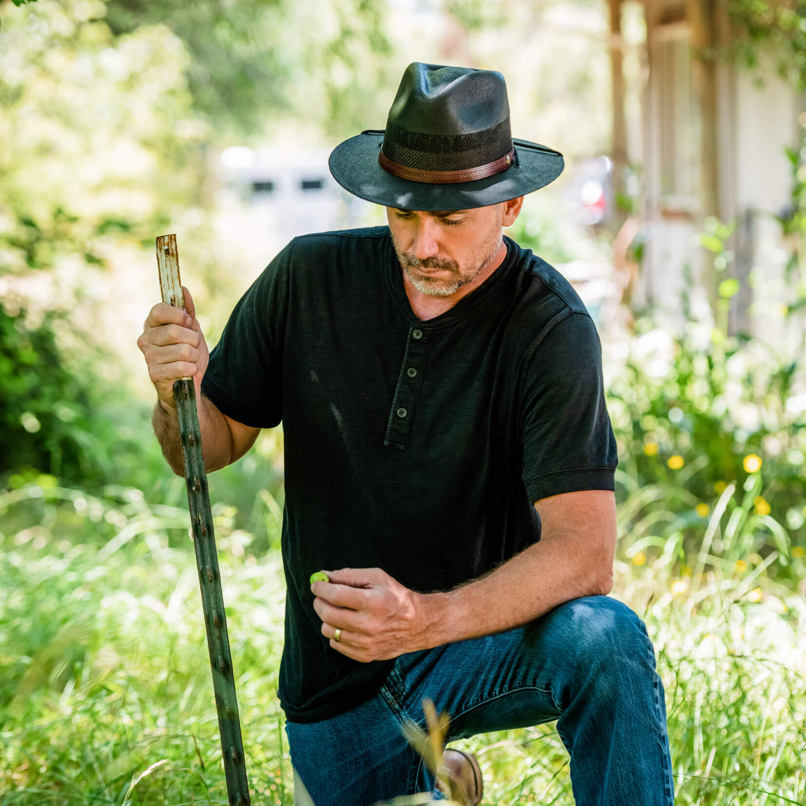 Milan - Mens Straw Fedora Hat