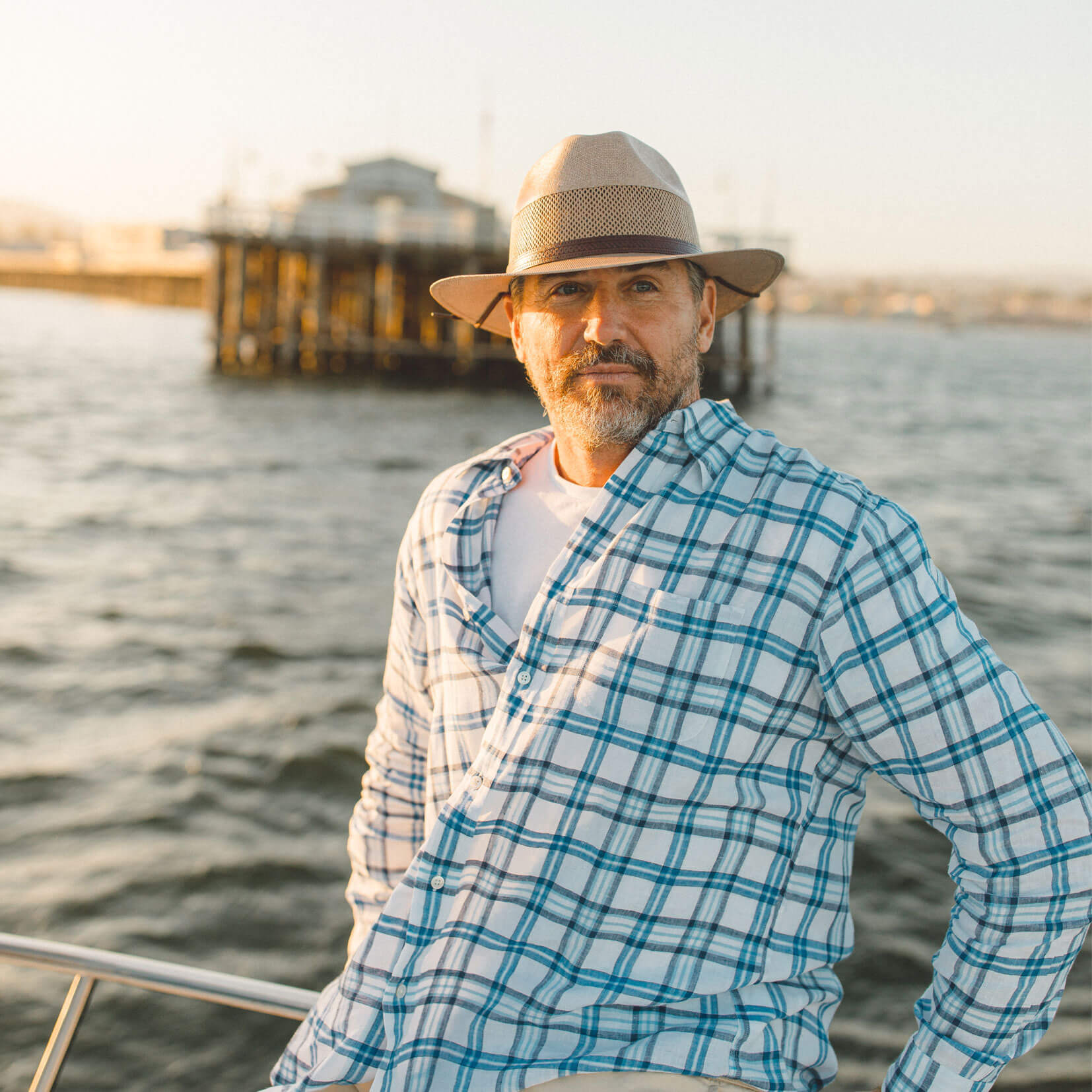 Milan - Mens Straw Fedora Hat