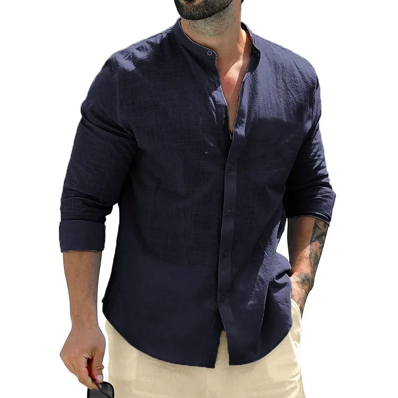 Lazar® | Men'S Linen Shirt