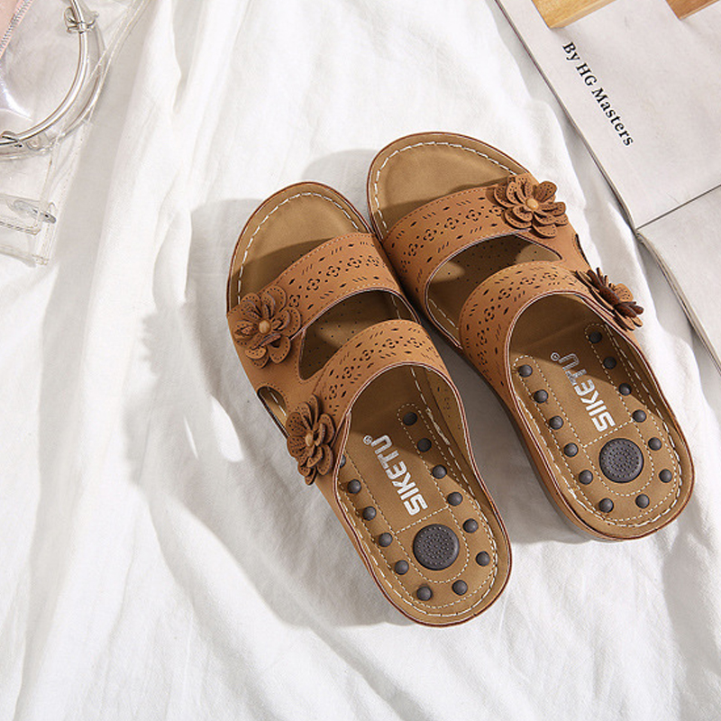 Vintage Ladies Comfort Slippers