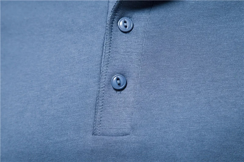 Men’s Clean Style Everyday Comfort Long Sleeve Henley Shirt
