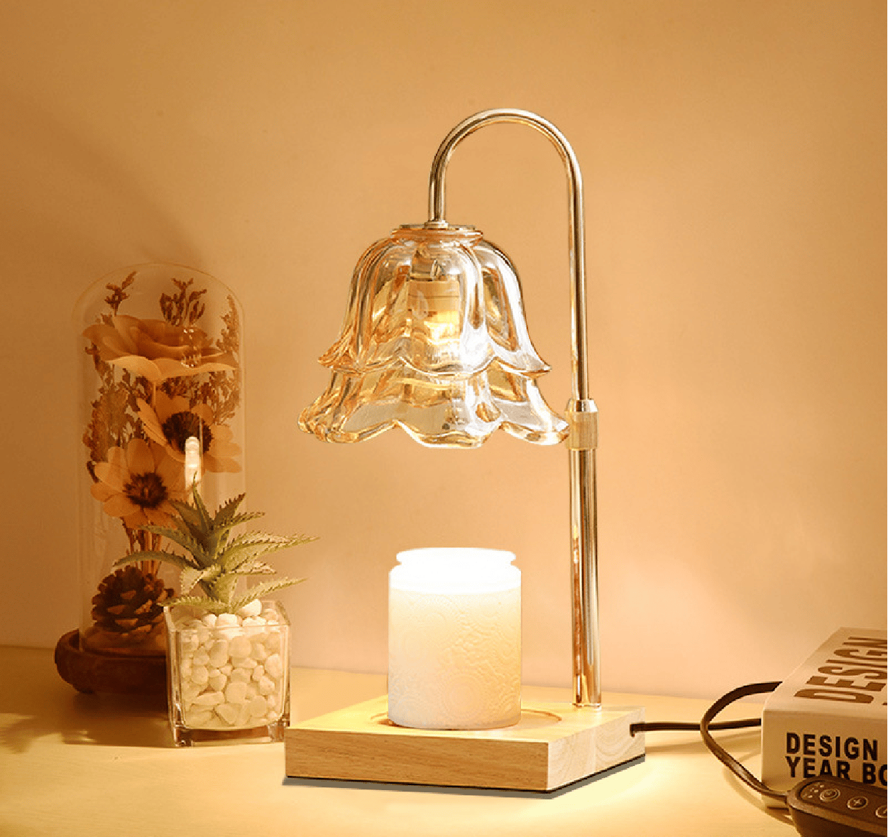 🎄Christmas wax melt lamp-Lily of the Valley Aroma Table Lamp🕯️