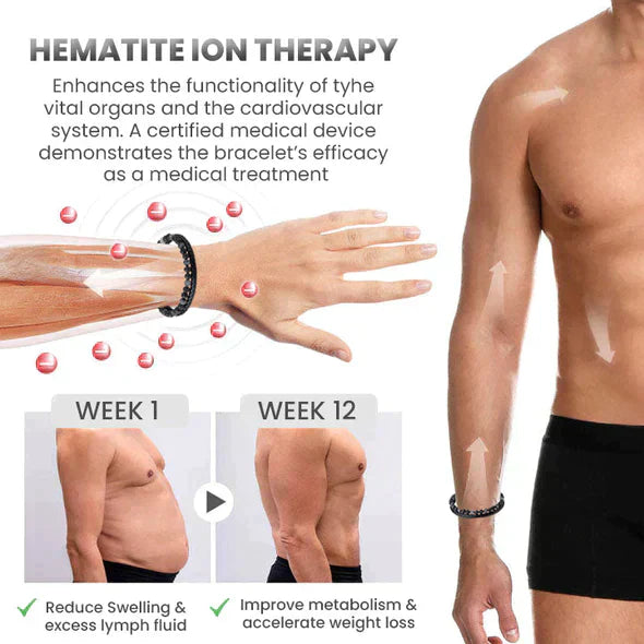 Humanic+ MAXHematit™ Bead Bracelet