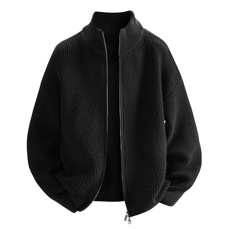 Men's Premium Stand-Collar Knit Cardigan
